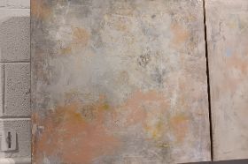 "Orange You Happy 1", 24" x 24".Artist: Shannon Abbott_Item 35-41232424a