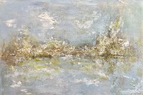 "Vertical Abstract" Landscape 24 x 36 Artist: Shannon Abbott Item 35-410232436
