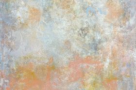 "Peachy Abstract 2" 24 x 24 Artist: Shannon Abbott Item 35-410232424b