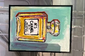 "Chanel No.5", 31.25"x41.25"