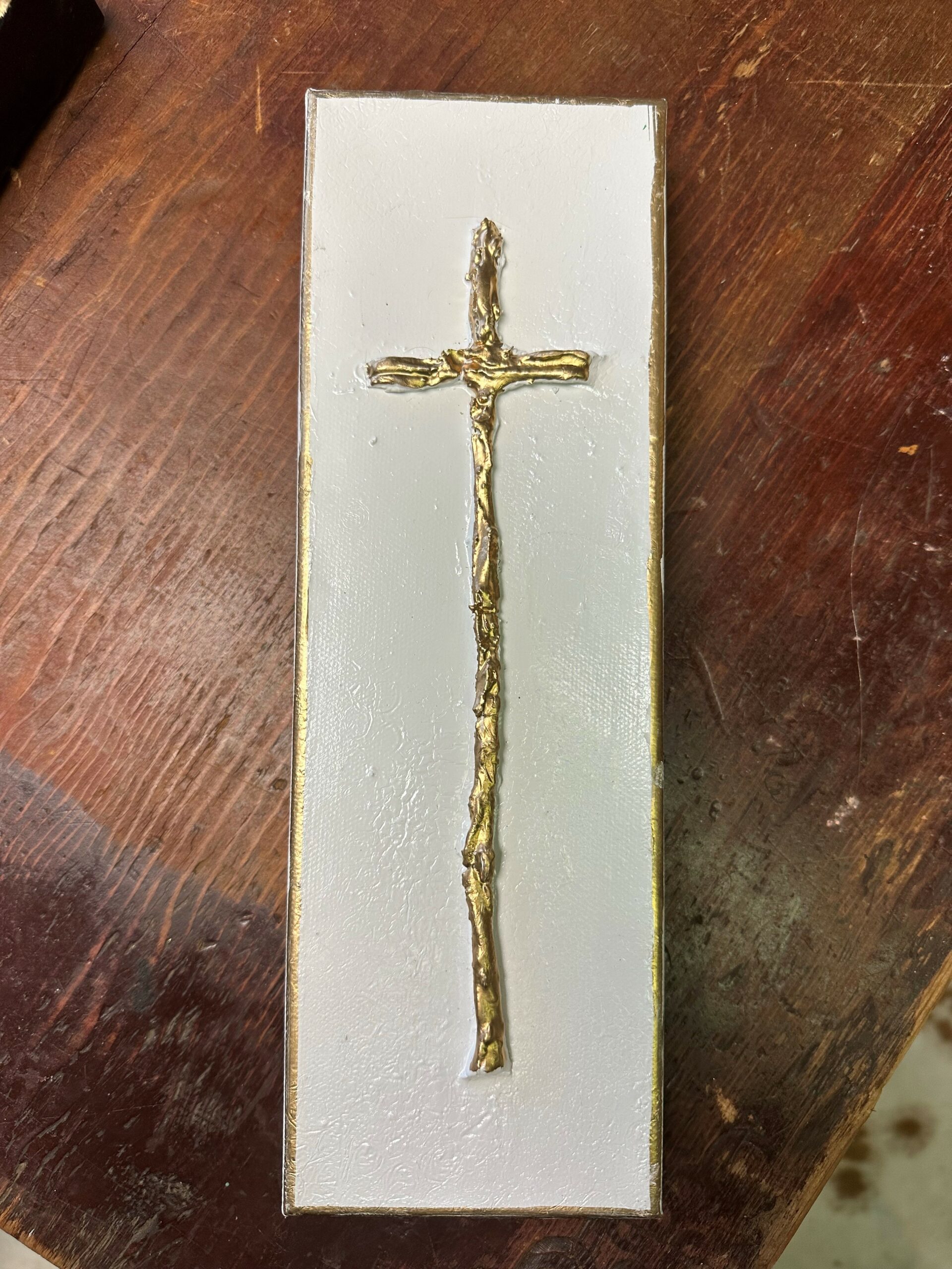 ✝️From old American canvas✝️ HGC1082 Primitive 