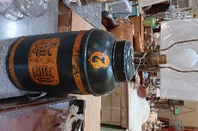 LG tea tin lamp (black)